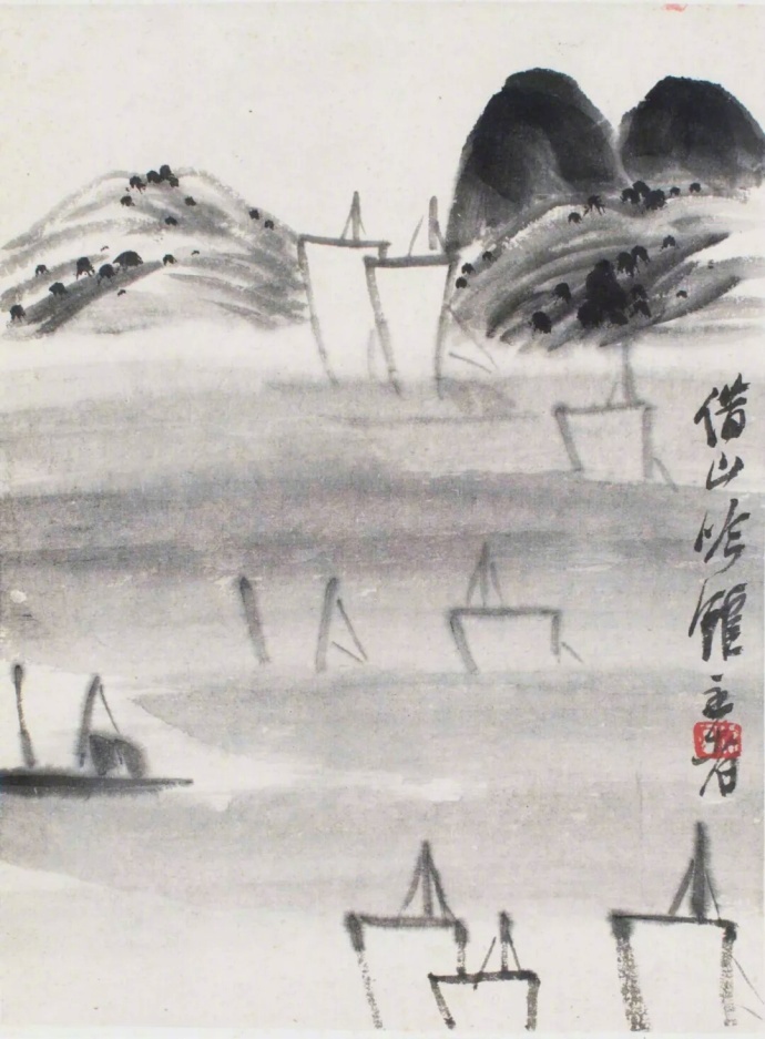 齊白石作品集合（90張），齊白石國(guó)畫作品欣賞