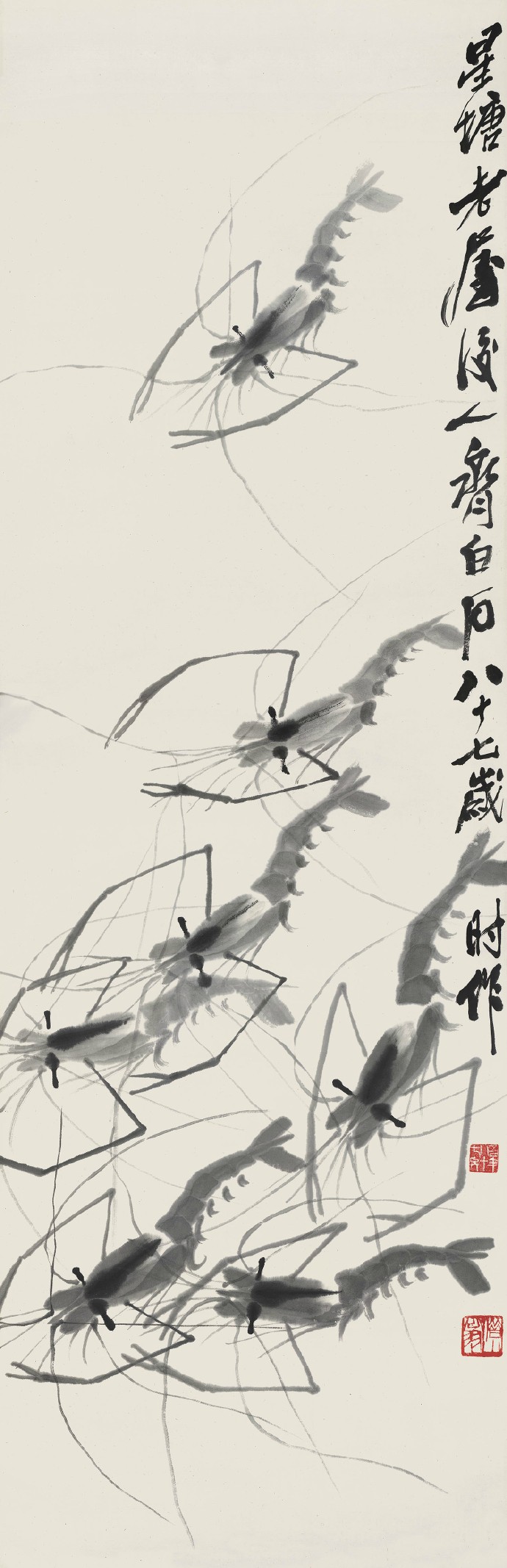 齊白石作品集合（90張），齊白石國(guó)畫作品欣賞