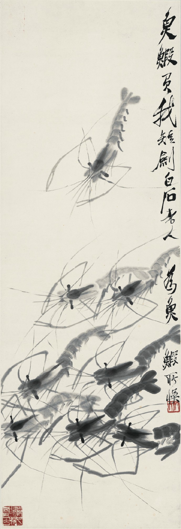 齊白石作品集合（90張），齊白石國(guó)畫作品欣賞