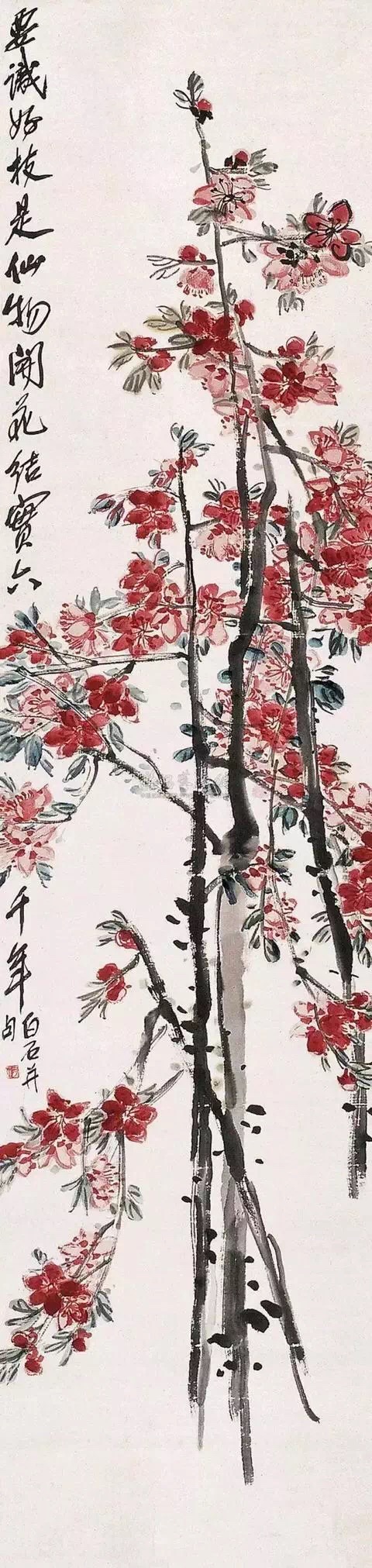 齊白石作品集合（90張），齊白石國畫作品欣賞