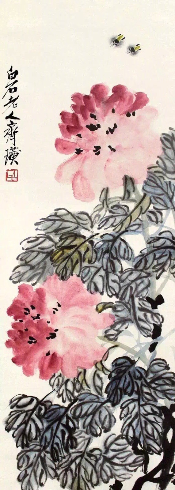 齊白石作品集合（90張），齊白石國畫作品欣賞