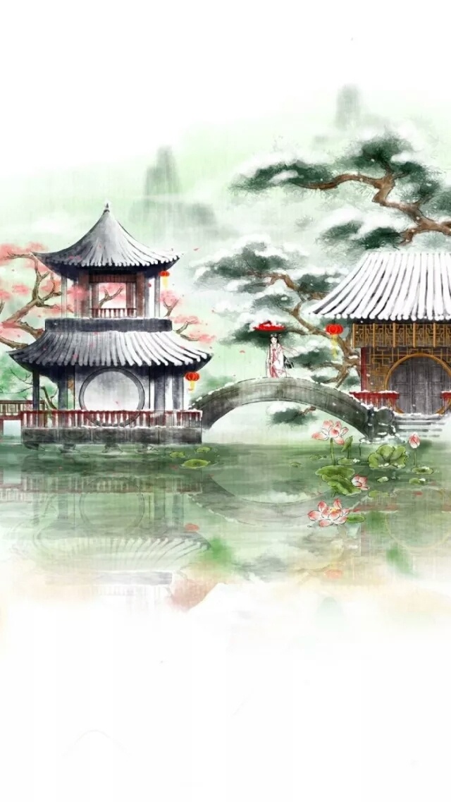 清新水墨風(fēng)情的古風(fēng)圖集，超有意境的古風(fēng)圖片