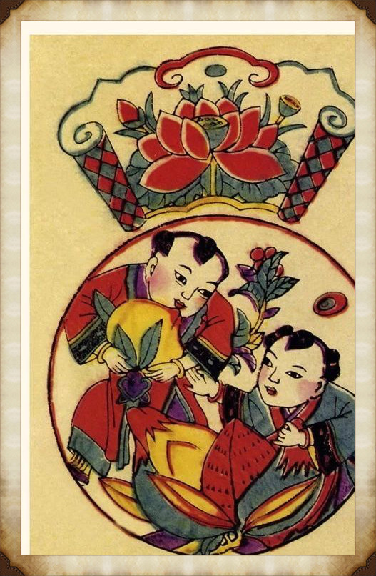 57張木板年畫圖集，帶你回味家佳樂文學(xué)