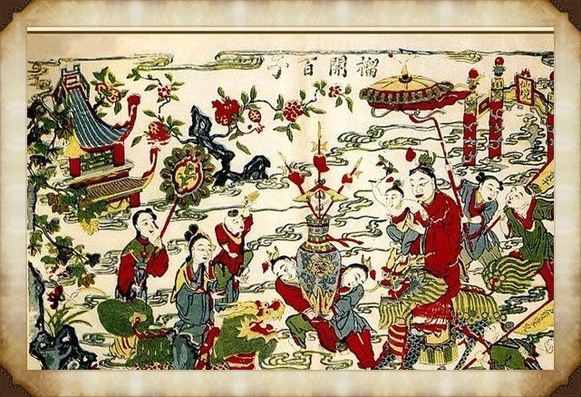 57張木板年畫圖集，帶你回味家佳樂文學(xué)