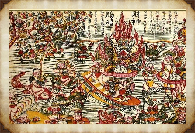 57張木板年畫圖集，帶你回味家佳樂文學(xué)