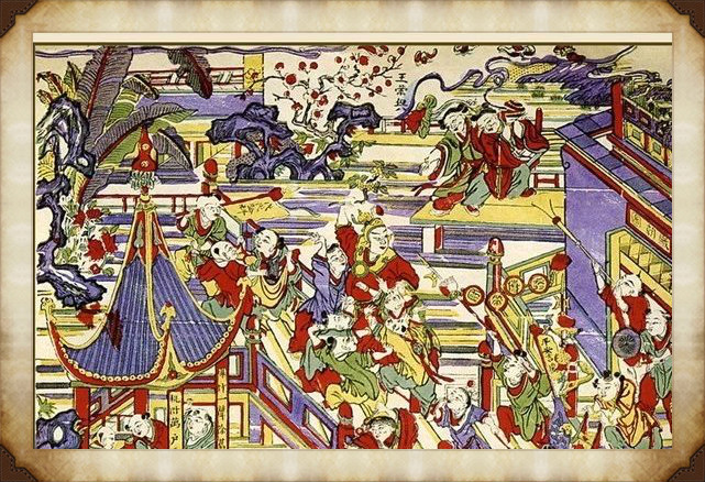 57張木板年畫圖集，帶你回味家佳樂文學(xué)