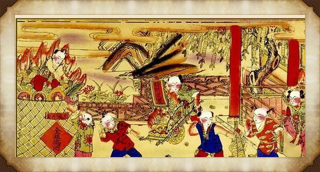 57張木板年畫圖集，帶你回味家佳樂文學(xué)
