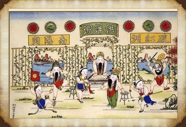 57張木板年畫圖集，帶你回味家佳樂文學(xué)