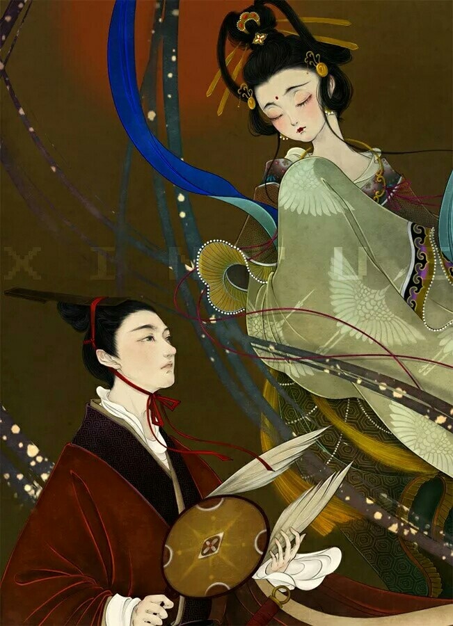 25張超甜情侶古風圖片，只愿得一人心