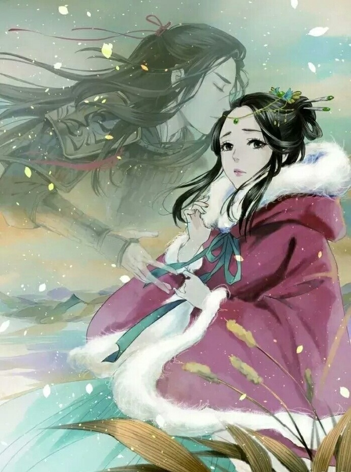 25張超甜情侶古風圖片，只愿得一人心