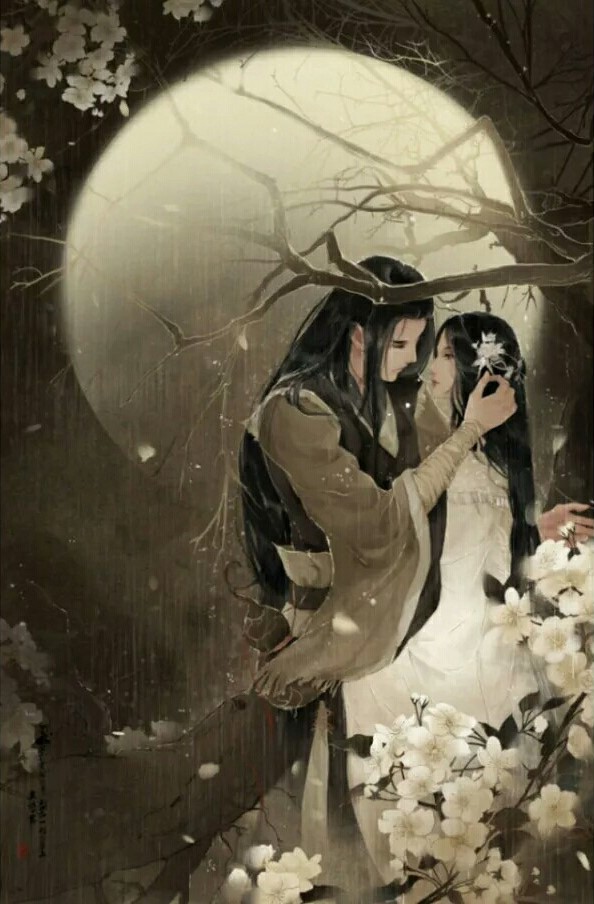 25張超甜情侶古風圖片，只愿得一人心