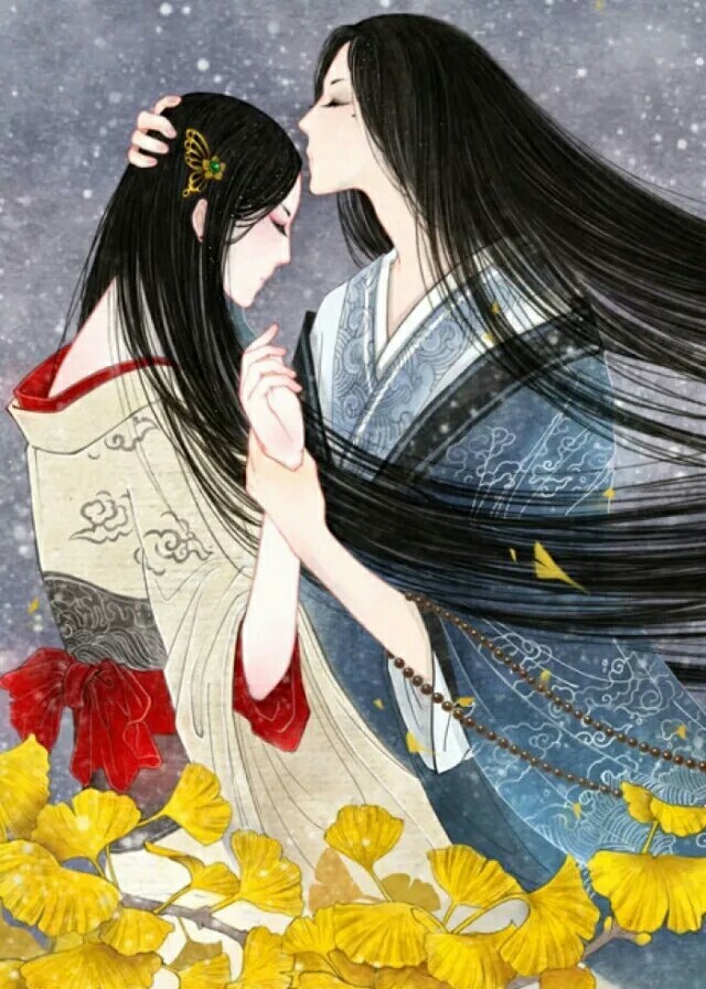 25張超甜情侶古風圖片，只愿得一人心