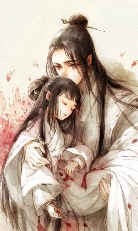 25張超甜情侶古風圖片，只愿得一人心