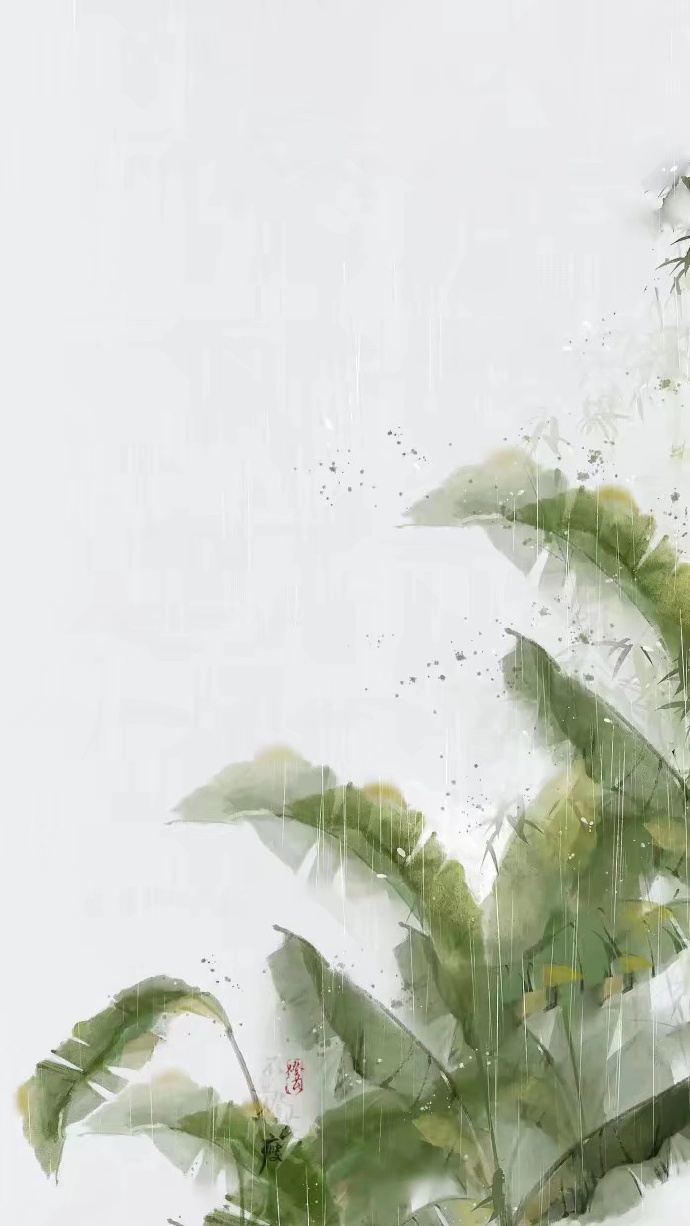 雨天小清新壁紙圖集，好有意境的唯美古風(fēng)圖片