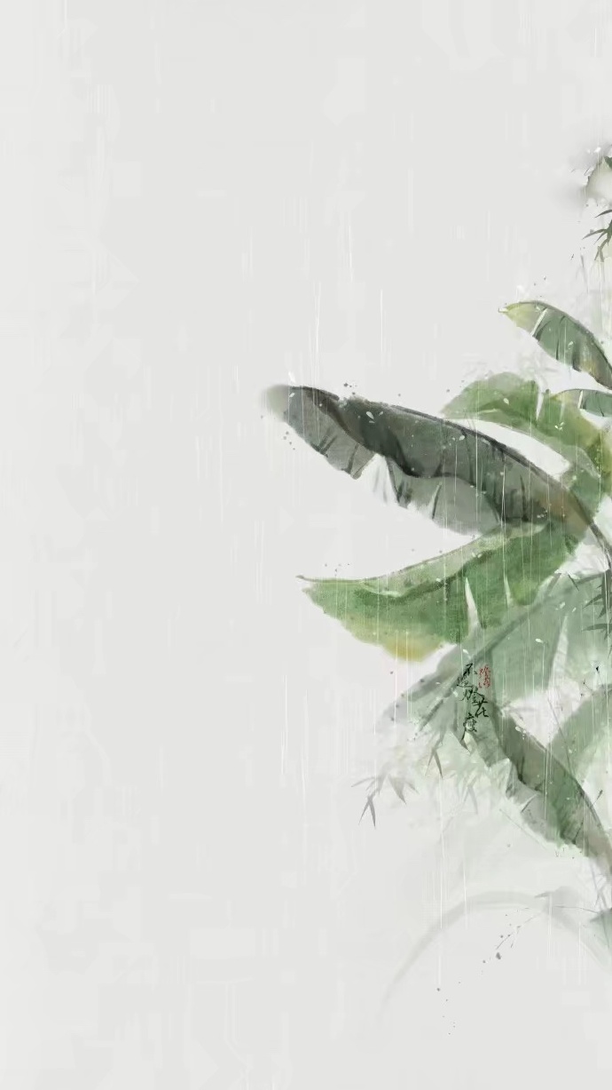 雨天小清新壁紙圖集，好有意境的唯美古風(fēng)圖片