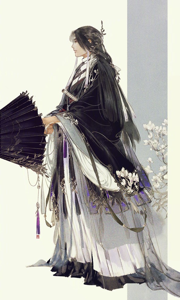 手繪劍三游戲人物成男圖片，超帥美男古風(fēng)圖集