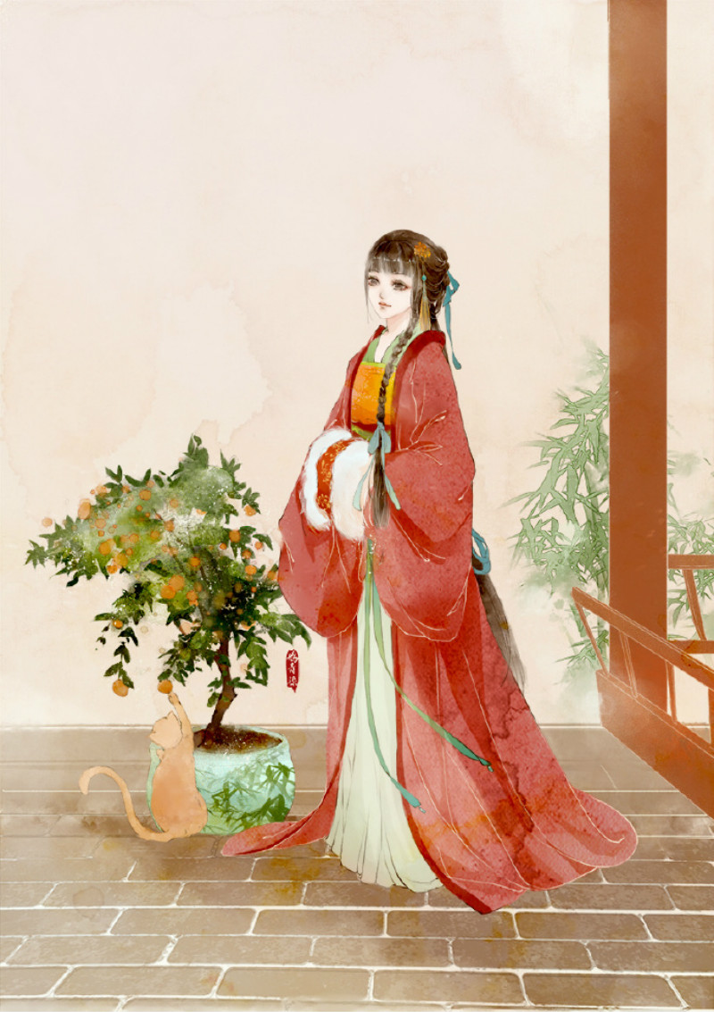 迷人的古風圖片女子，超美古風女子圖集(47張)