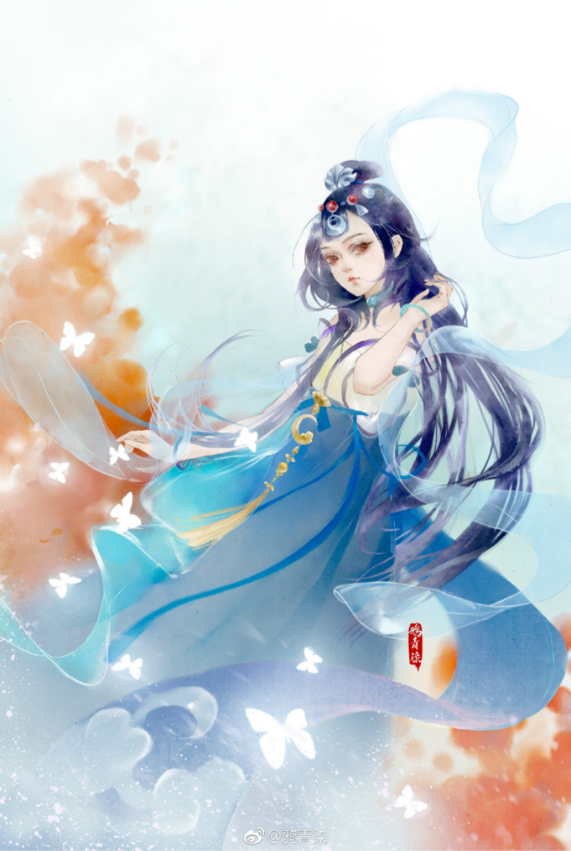 迷人的古風圖片女子，超美古風女子圖集(47張)