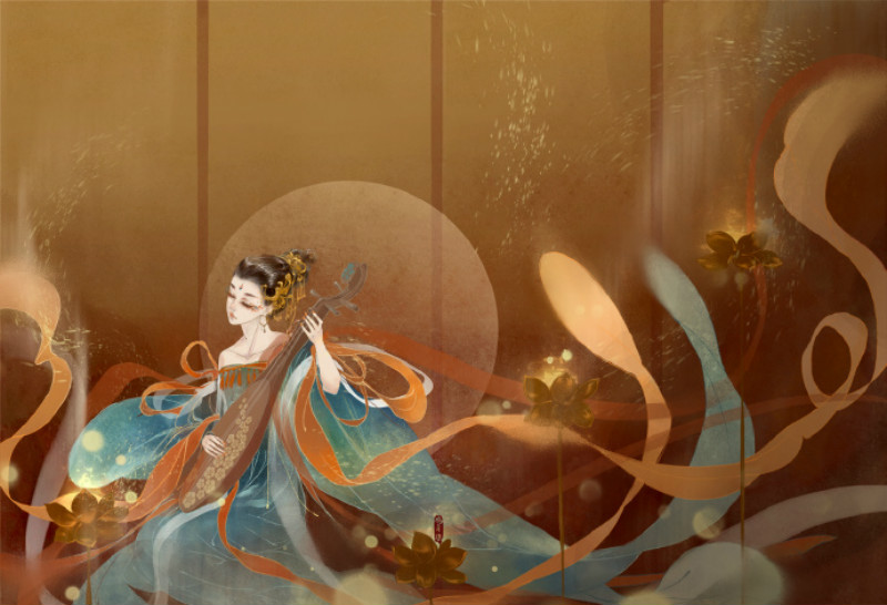 迷人的古風圖片女子，超美古風女子圖集(47張)