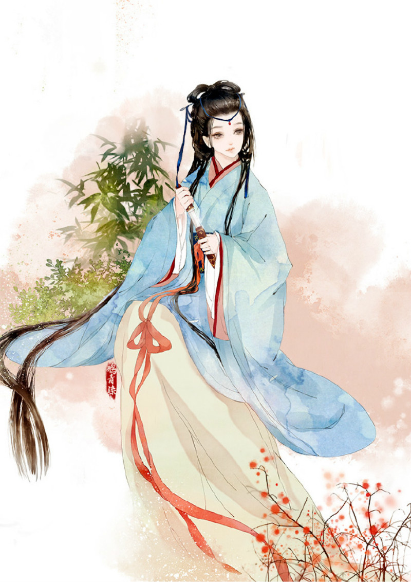 迷人的古風圖片女子，超美古風女子圖集(47張)