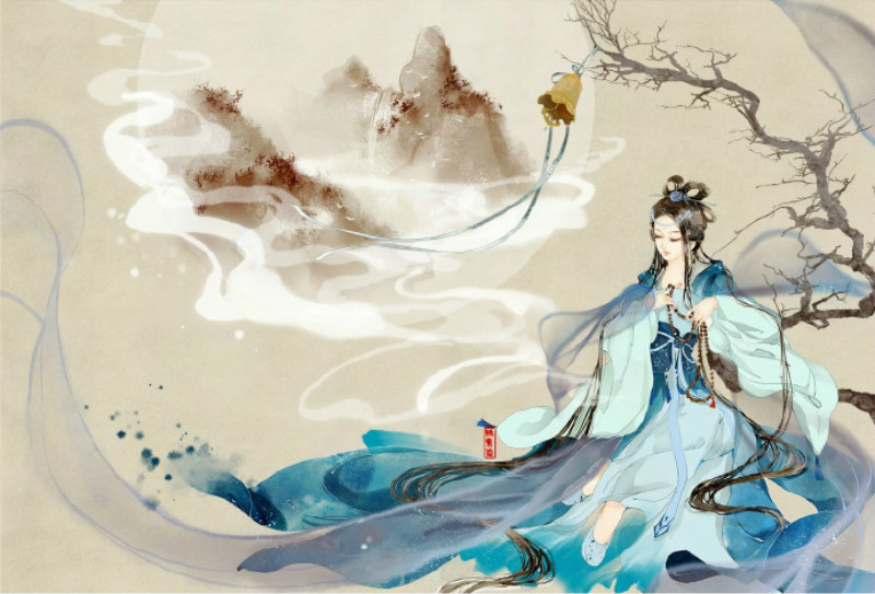 迷人的古風圖片女子，超美古風女子圖集(47張)