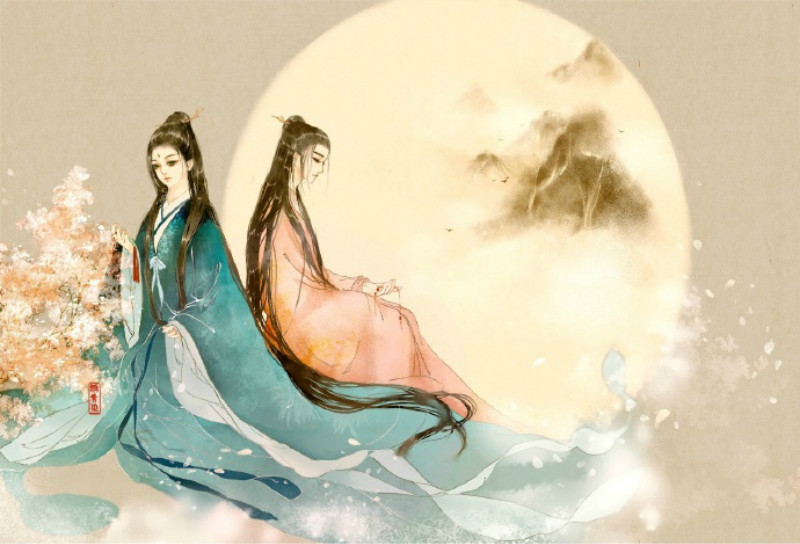 迷人的古風圖片女子，超美古風女子圖集(47張)