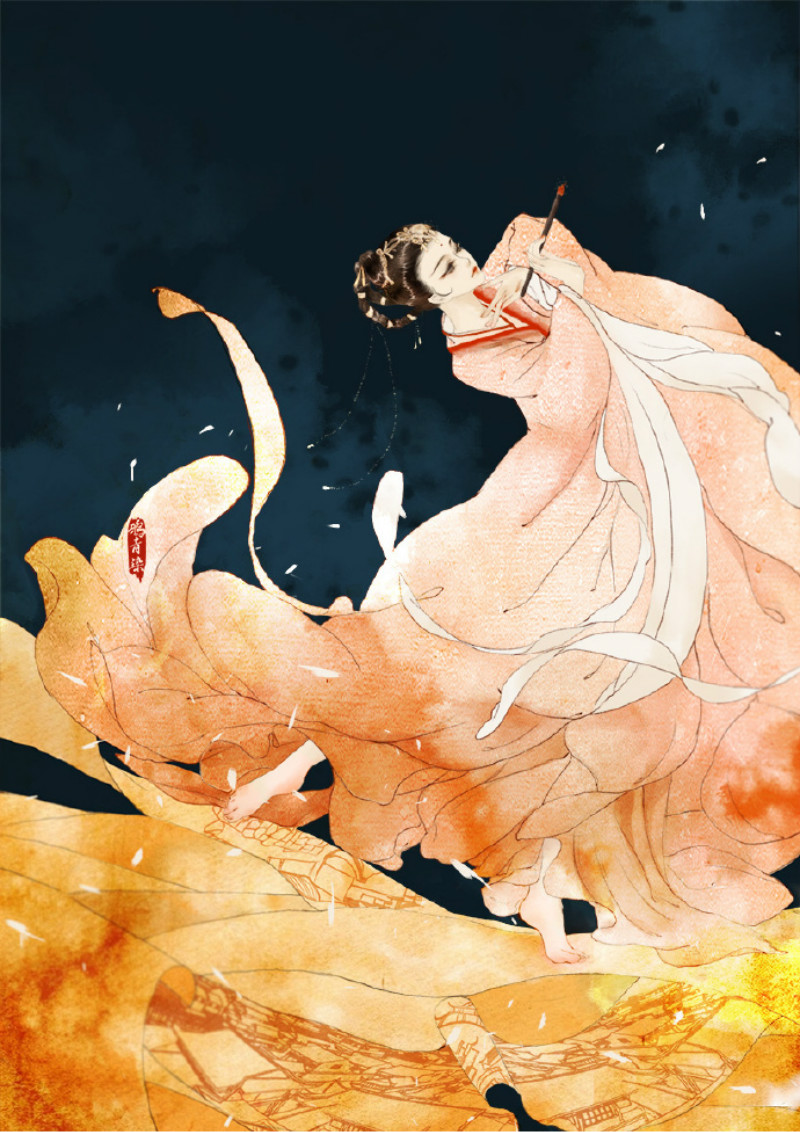 迷人的古風圖片女子，超美古風女子圖集(47張)