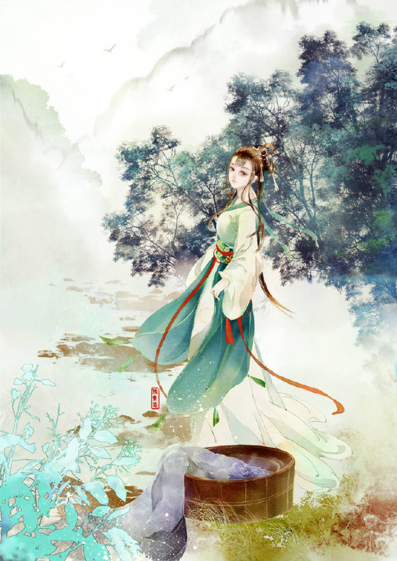 迷人的古風圖片女子，超美古風女子圖集(47張)