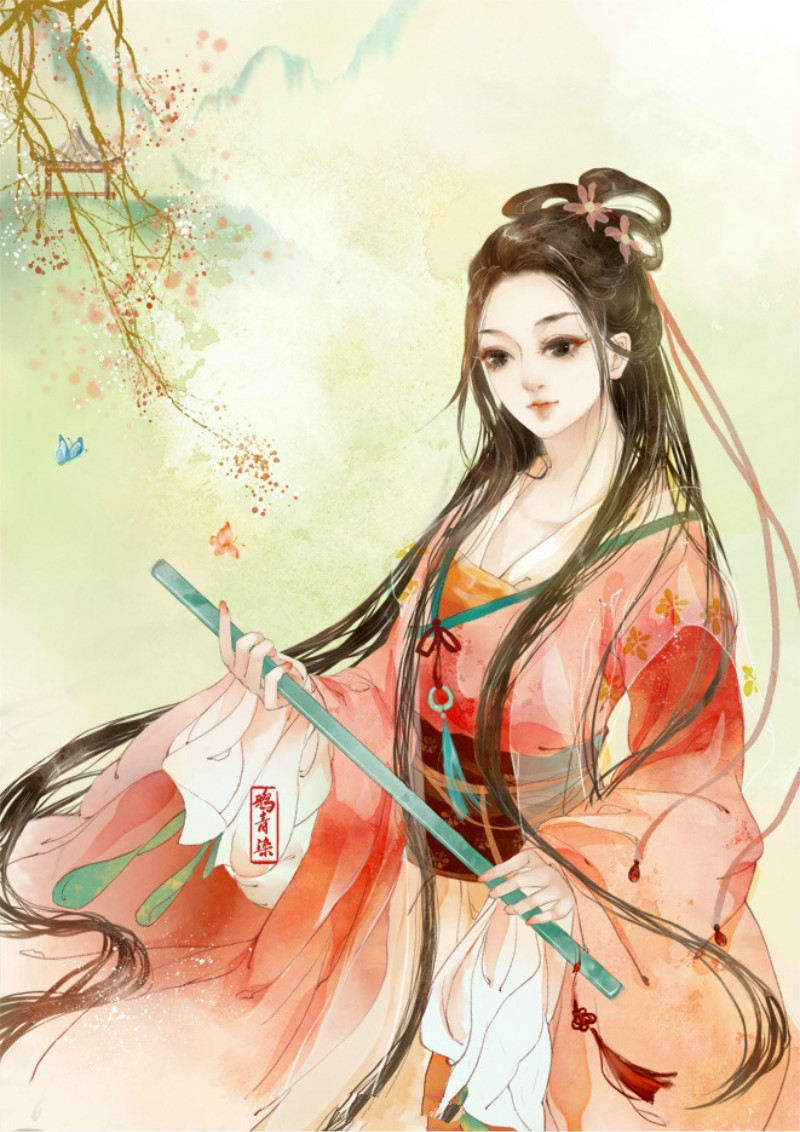 迷人的古風圖片女子，超美古風女子圖集(47張)