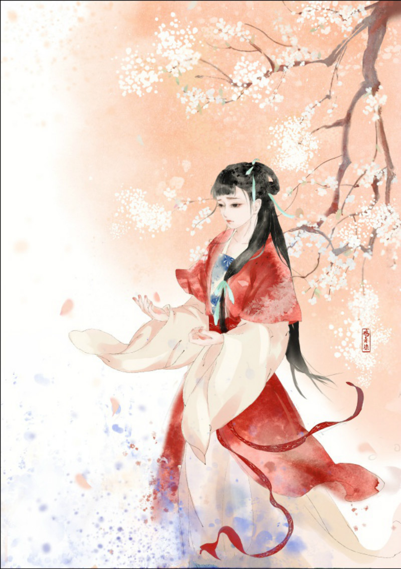 迷人的古風圖片女子，超美古風女子圖集(47張)