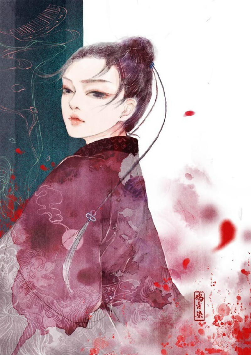 迷人的古風圖片女子，超美古風女子圖集(47張)