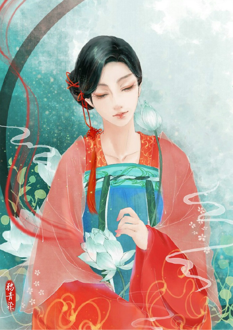 迷人的古風圖片女子，超美古風女子圖集(47張)