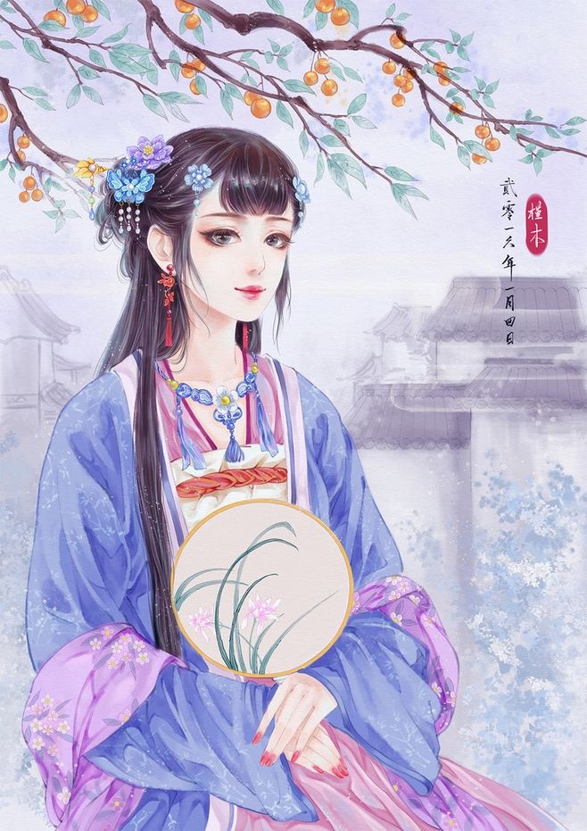 超美古風(fēng)女子圖集(38張)，高清古風(fēng)圖片欣賞