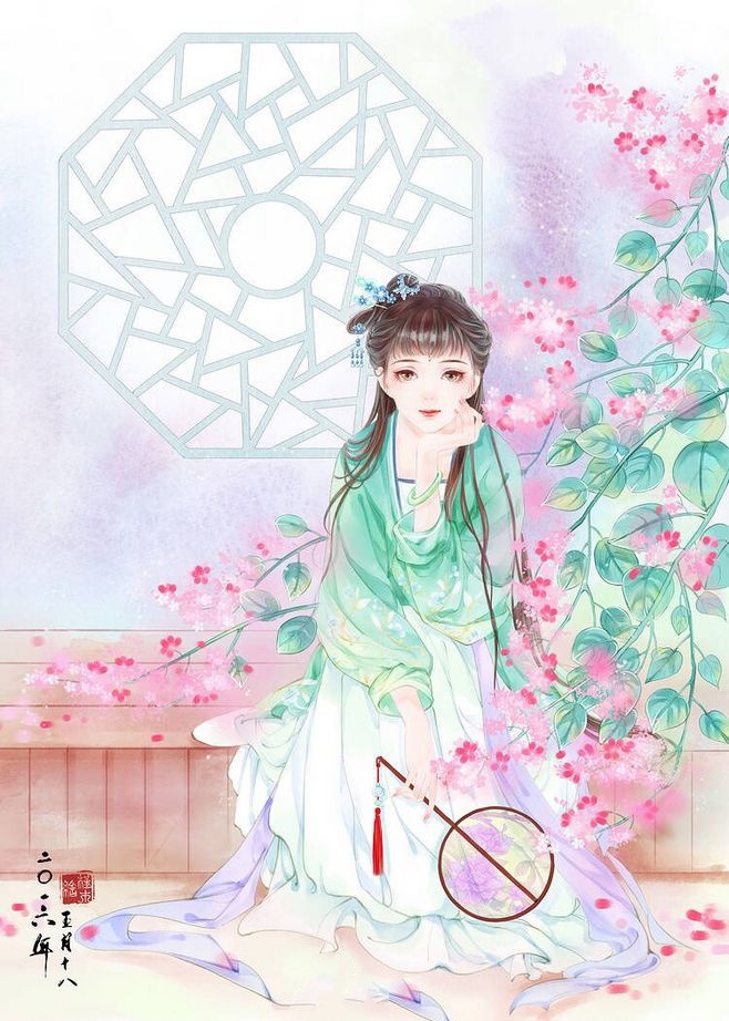 超美古風(fēng)女子圖集(38張)，高清古風(fēng)圖片欣賞