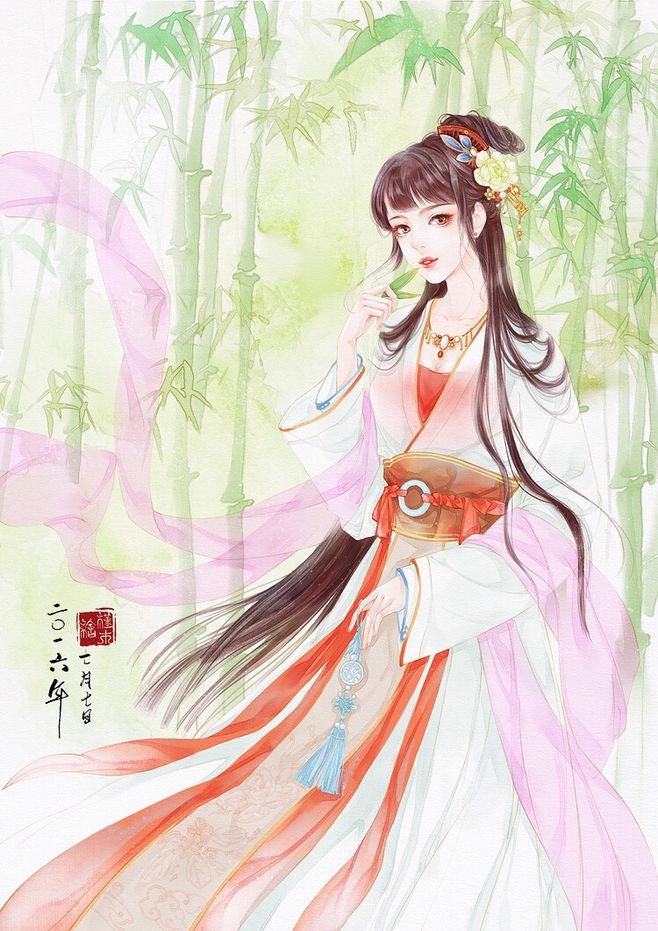 超美古風(fēng)女子圖集(38張)，高清古風(fēng)圖片欣賞
