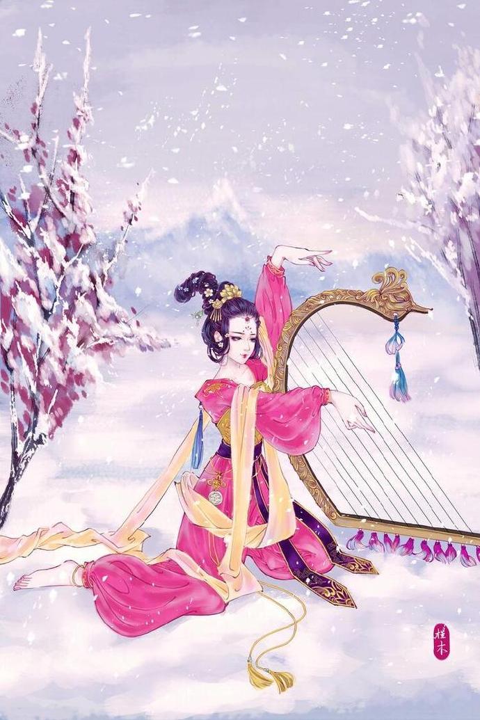 超美古風(fēng)女子圖集(38張)，高清古風(fēng)圖片欣賞