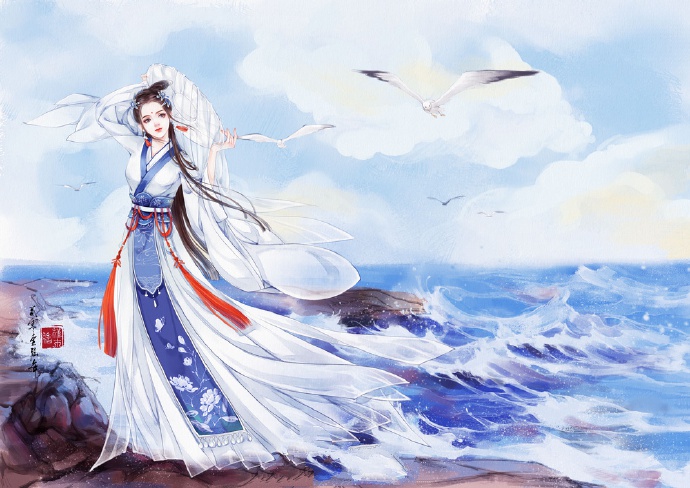 超美古風(fēng)女子圖集(38張)，高清古風(fēng)圖片欣賞