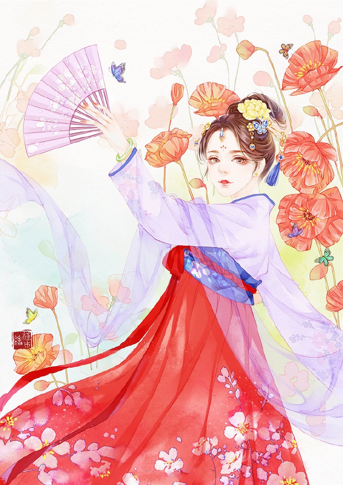 超美古風(fēng)女子圖集(38張)，高清古風(fēng)圖片欣賞