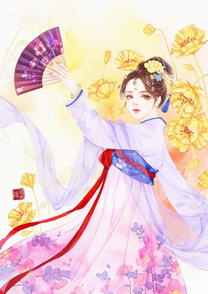 超美古風(fēng)女子圖集(38張)，高清古風(fēng)圖片欣賞