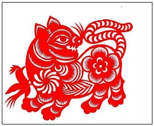 寅——賞“虎”剪紙，23張虎剪紙圖集