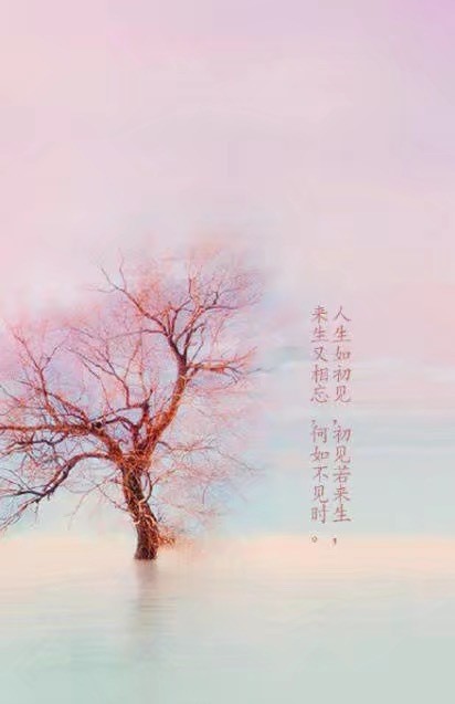 唯美帶文字古風圖片，清新有意境古風壁紙圖集