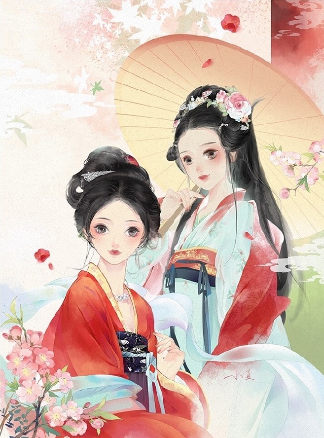 超可愛古風(fēng)女子圖集，唯美萌妹子古風(fēng)圖片