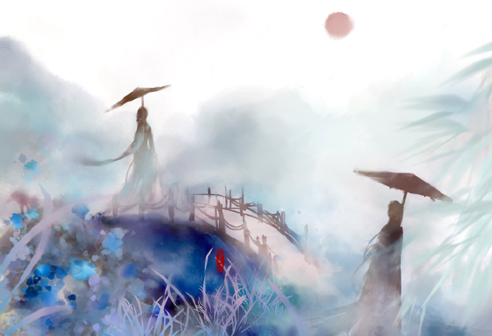 高清古風(fēng)情侶圖集(52張)，超恩愛(ài)甜蜜的古風(fēng)圖片