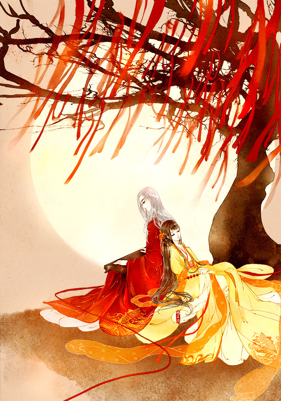 高清古風(fēng)情侶圖集(52張)，超恩愛(ài)甜蜜的古風(fēng)圖片