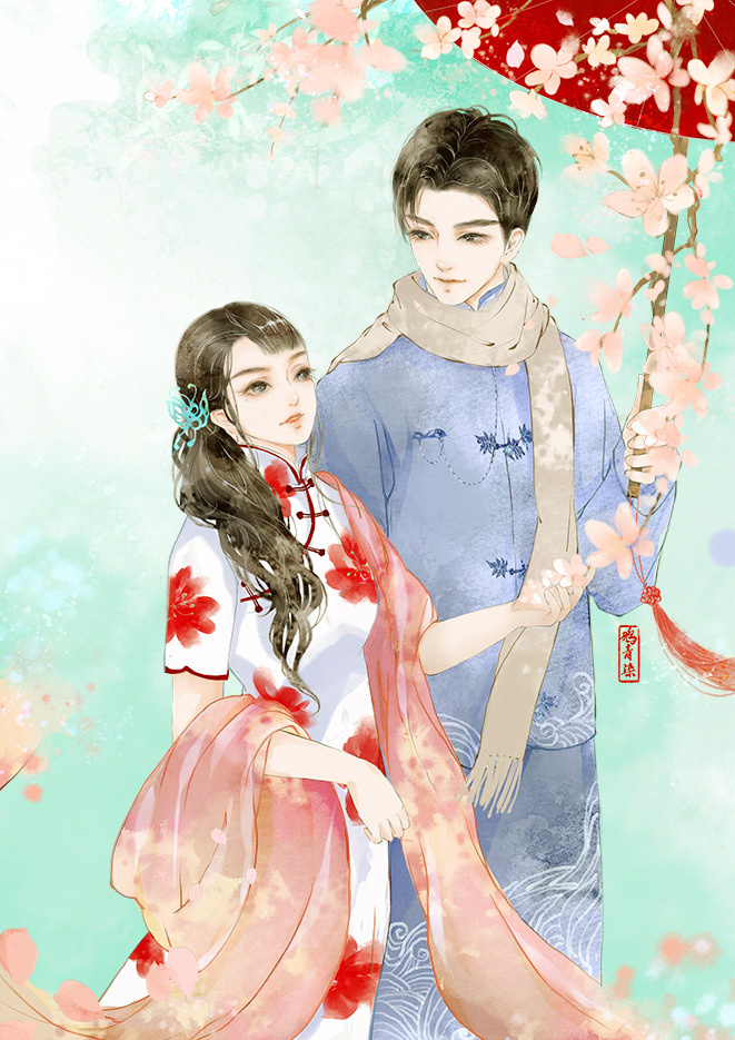 高清古風(fēng)情侶圖集(52張)，超恩愛(ài)甜蜜的古風(fēng)圖片