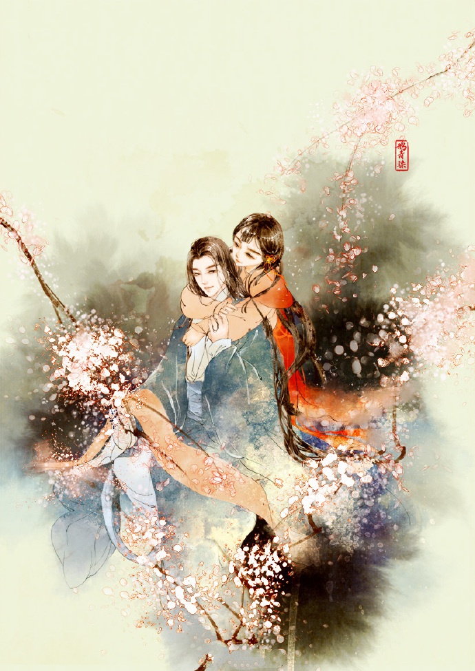 高清古風(fēng)情侶圖集(52張)，超恩愛(ài)甜蜜的古風(fēng)圖片