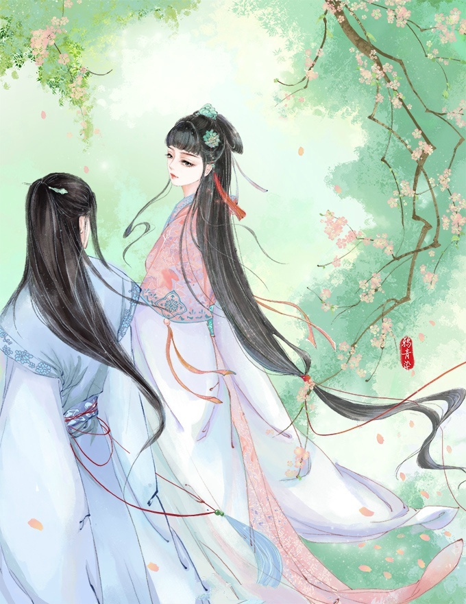 高清古風(fēng)情侶圖集(52張)，超恩愛(ài)甜蜜的古風(fēng)圖片