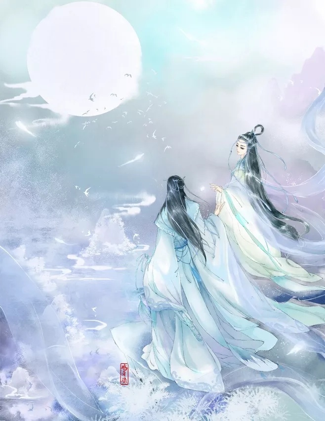 高清古風(fēng)情侶圖集(52張)，超恩愛(ài)甜蜜的古風(fēng)圖片