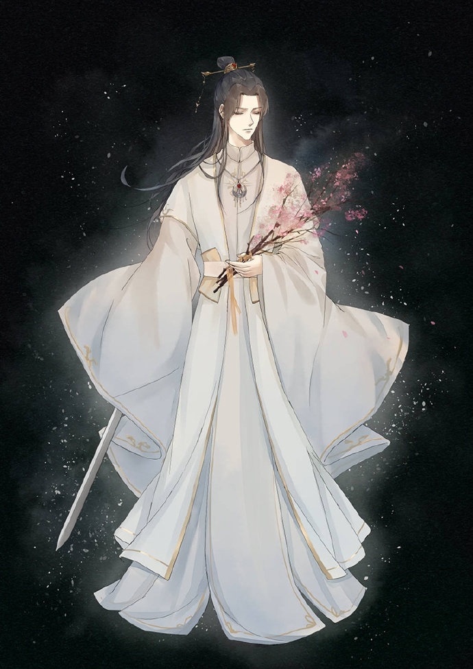 《天官賜福》古風(fēng)圖集(23張），花城好帥呀！