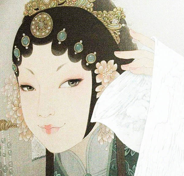 超美的京劇花旦人物圖集，可做頭像的花旦人物